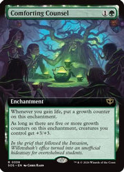 Comforting Counsel (Extended Art) (SOS-338) - Secrets of Strixhaven Foil