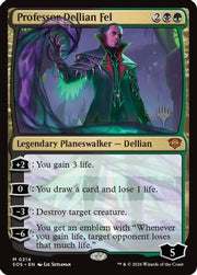 Professor Dellian Fel (PPSOS-214) - Promo Pack: Secrets of Strixhaven Foil