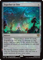 Together as One (PPSOS-004) - Promo Pack: Secrets of Strixhaven Foil