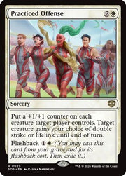 Practiced Offense (PPSOS-025) - Promo Pack: Secrets of Strixhaven Foil
