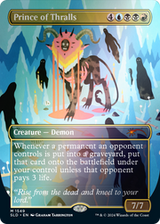 Prince of Thralls (SLD-1549) - Secret Lair Drop (Borderless) Foil