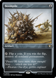 Boompile (CMM-600) - Commander Masters Etched Foil