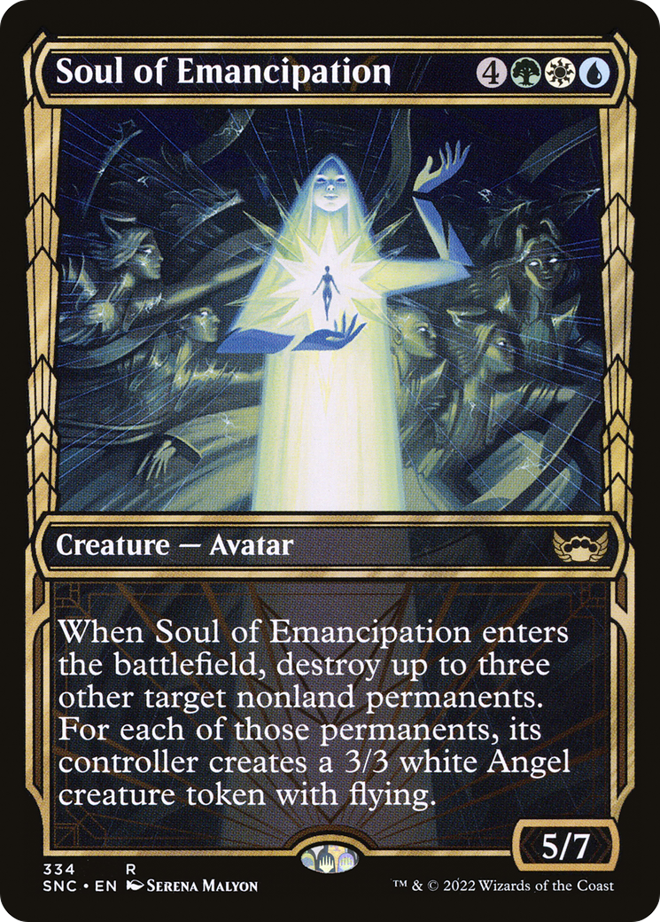 Soul of Emancipation (SNC-334) - Streets of New Capenna: (Showcase)