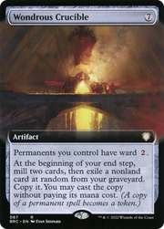 Wondrous Crucible (BRC-067) - The Brothers' War Commander: (Extended Art)