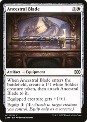 Ancestral Blade (2XM-003) - Double Masters Foil