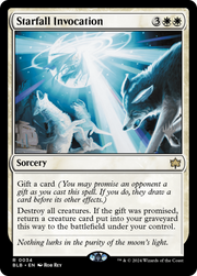 Starfall Invocation (PPBLB-034) - Bloomburrow Promos
