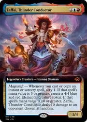 Zaffai, Thunder Conductor (PRM-90280) - Magic Online Promos Foil