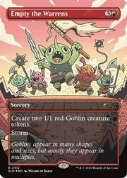 Empty the Warrens (SLD-2412) - Secret Lair Drop Series Foil