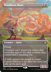 Windborn Muse (DMR-415) - Dominaria Remastered (Borderless) Foil