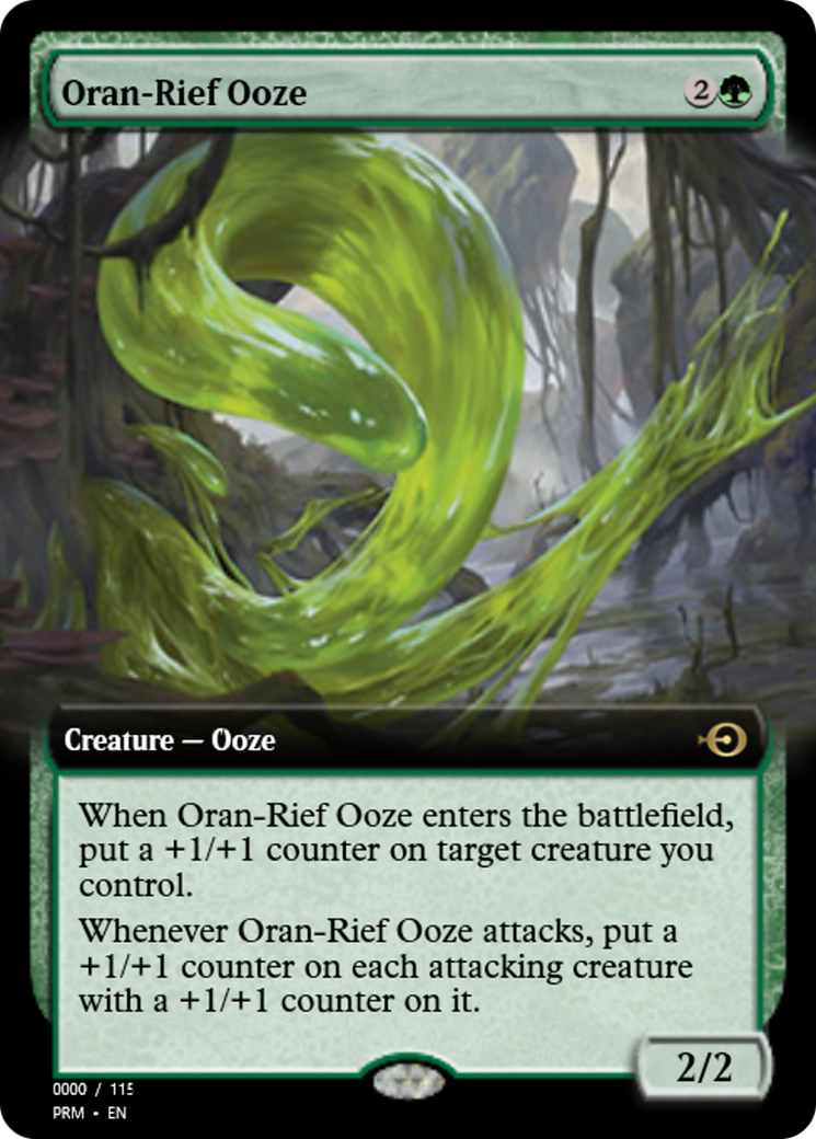 Oran-Rief Ooze (PRM-83770) - Magic Online Promos Foil