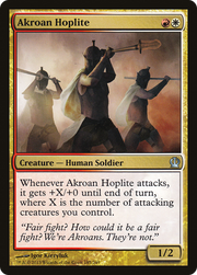 Akroan Hoplite (THS-185) - Theros