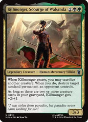 Killmonger, Scourge of Wakanda (MSH-218) - Marvel Super Heroes