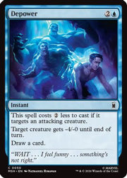 Depower (MSH-050) - Marvel Super Heroes Foil
