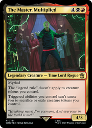 The Master, Multiplied (WHO-751) - Doctor Who Foil