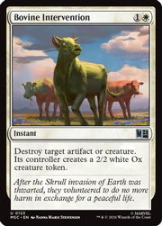 Bovine Intervention (MSC-123) - Commander: Marvel Super Heroes