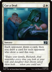 Cut a Deal (Surge Foil) (MSC-127) - Commander: Marvel Super Heroes Foil