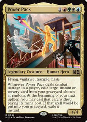 Power Pack (Surge Foil) (MSC-090) - Commander: Marvel Super Heroes Foil