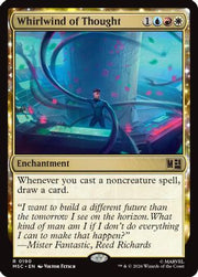 Whirlwind of Thought (Surge Foil) (MSC-190) - Commander: Marvel Super Heroes Foil