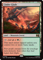 Cinder Glade (Surge Foil) (MSC-230) - Commander: Marvel Super Heroes Foil