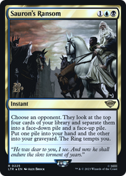 Sauron's Ransom (PRE-225S) - Tales of Middle-earth Promos Foil
