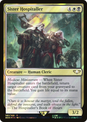 Sister Hospitaller (40K-141) - Warhammer 40,000 Commander Foil