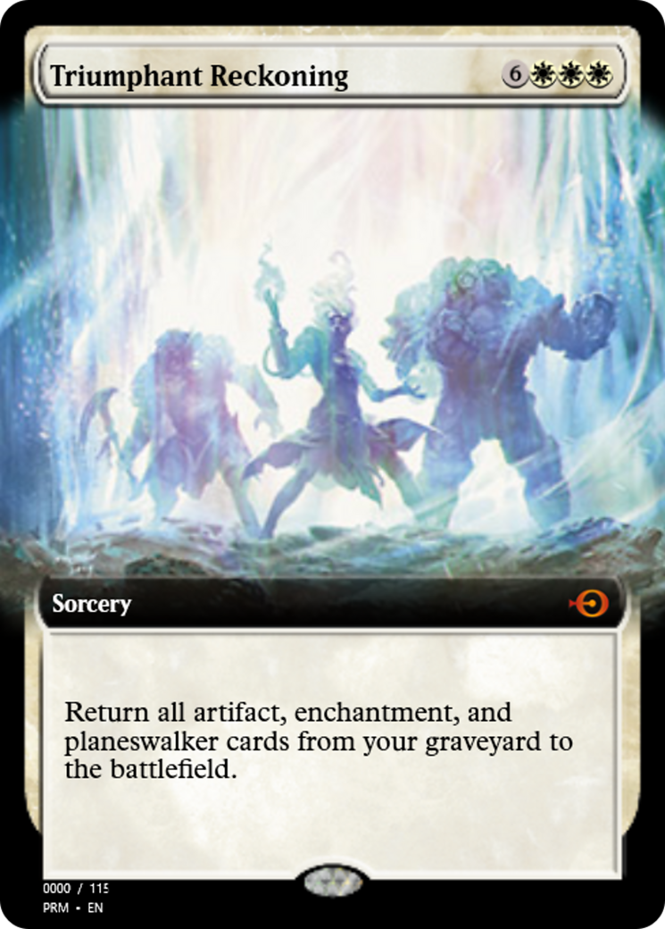 Triumphant Reckoning (PRM-86066) - Magic Online Promos