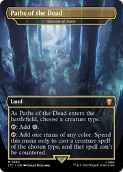 Cavern of Souls (LTC-362) - Tales of Middle-earth Commander / Paths of the Dead (Borderless)