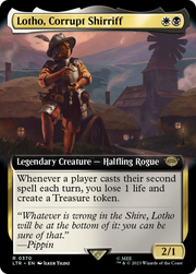 Lotho, Corrupt Shirriff (LTR-370) - The Lord of the Rings: Tales of Middle-earth: (Extended Art)