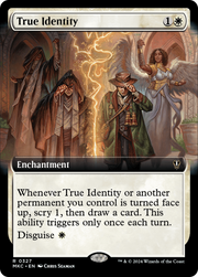 True Identity (MKC-327) - Murders at Karlov Manor Commander: (Extended Art)