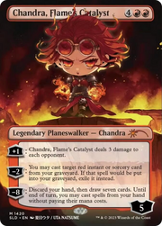 Chandra, Flame's Catalyst (SLD-1420) - Secret Lair Drop (Borderless) Foil