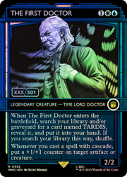 The First Doctor (WHO-552) - Doctor Who: (Showcase) (Borderless) Foil