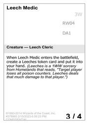 Leech Medic (UNK-RW04) - Unknown Event