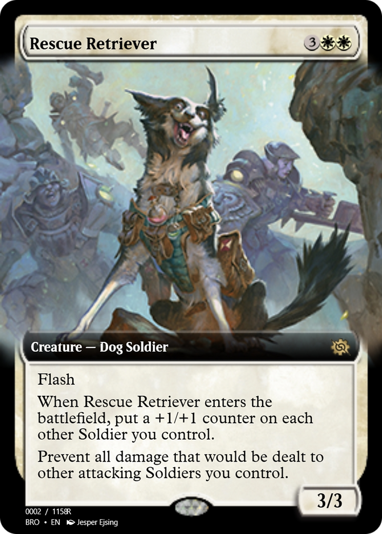 Rescue Retriever (PRM-105616) - Magic Online Promos