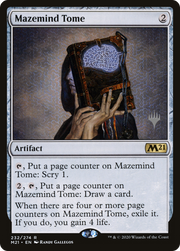Mazemind Tome (PPM21-232) - Core Set 2021 Promos