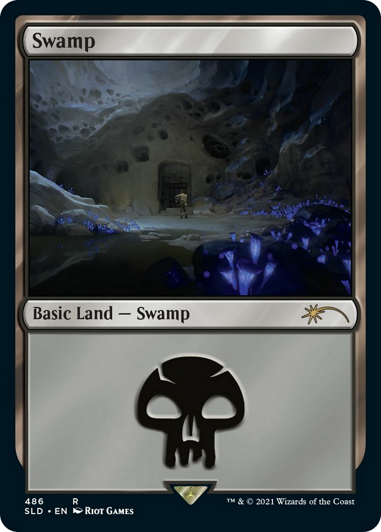 Swamp (SLD-486) - Secret Lair Drop Foil