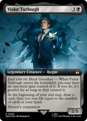 Vislor Turlough (WHO-968) - Doctor Who: (Extended Art) Foil