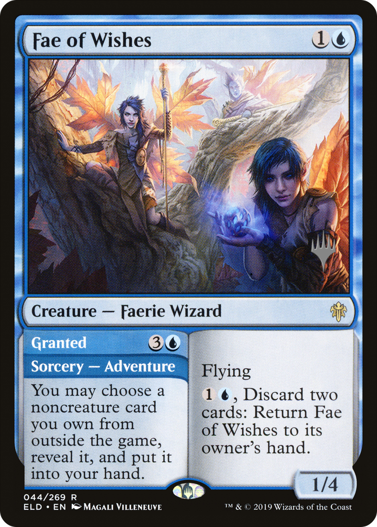 Fae of Wishes // Granted (PPELD-044) - Throne of Eldraine Promos