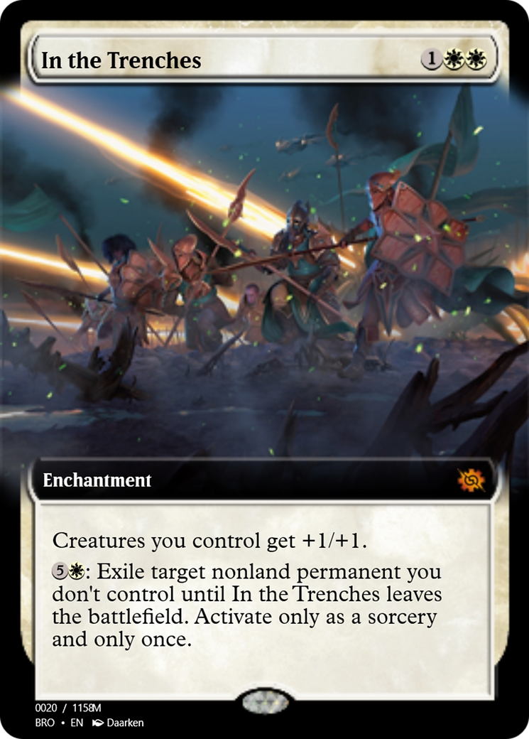In the Trenches (PRM-105650) - Magic Online Promos