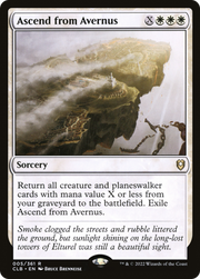 Ascend from Avernus (CLB-005) - Commander Legends: Battle for Baldur's Gate Foil