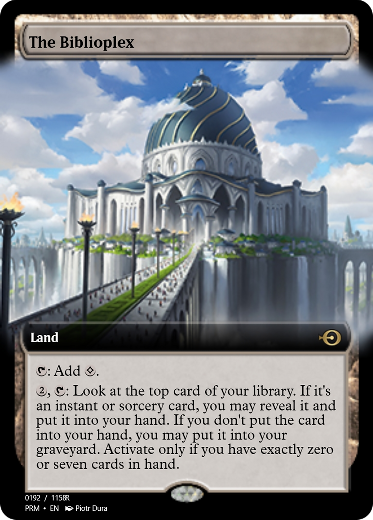 The Biblioplex (PRM-90356) - Magic Online Promos