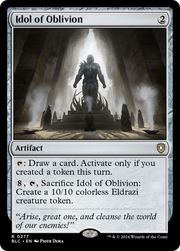 Idol of Oblivion (BLC-277) - Bloomburrow Commander