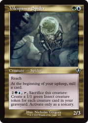 Vilespawn Spider (Retro Frame) (INR-436) - Innistrad Remastered Foil