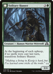 Solitary Hunter // One of the Pack (SOI-229) - Shadows over Innistrad: (Double Faced Transform)