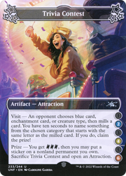 Trivia Contest (UNF-233) - Unfinity Foil