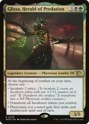 Glissa, Herald of Predation (MOM-226) - March of the Machine Foil