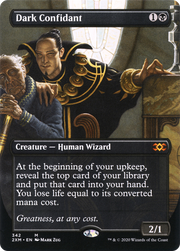 Dark Confidant (2XM-342) - Double Masters (Borderless) Foil