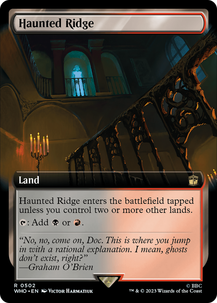 Haunted Ridge (WHO-502) - Doctor Who: (Extended Art)