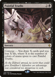Painful Truths (PPM21-120P) - Battle for Zendikar Promos Foil