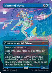 Master of Waves (SLD-1278) - Secret Lair Drop (Borderless)