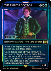 The Eighth Doctor (WHO-559) - Doctor Who: (Showcase) (Borderless) Foil
